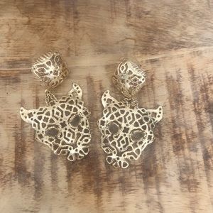 RARE Vintage Kendra Scott Jaguar Earrings